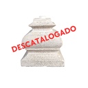 Nirvana parasol base white colour 32 kg
