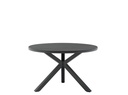 Round table Yowah aluminium anthracite Ø 120 cm