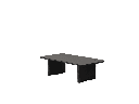 Mesa de centro Santa Ana, alumínio antracite