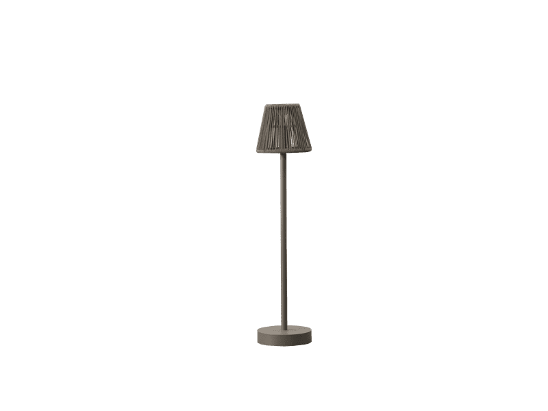 Lámpara solar Lislik taupe