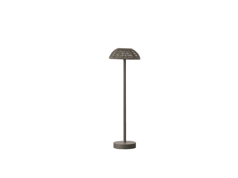 Jayak taupe solar lamp
