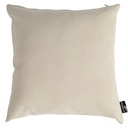 Coussin décoratif beige 45 x 45 x 12 cm