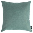 Decorative cushion 45x45x12 cm aquamarine