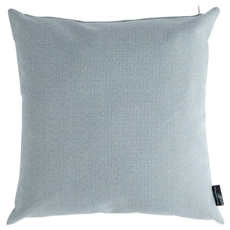 Sky blue decorative cushion 45x45x12 cm
