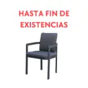 Babylon dining chair in anthracite grey aluminium and dark grey fabric