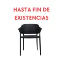 Fauteuil Roy noir
