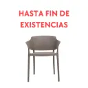 Silla con brazos Roy taupe