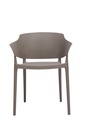 Silla con brazos Roy taupe