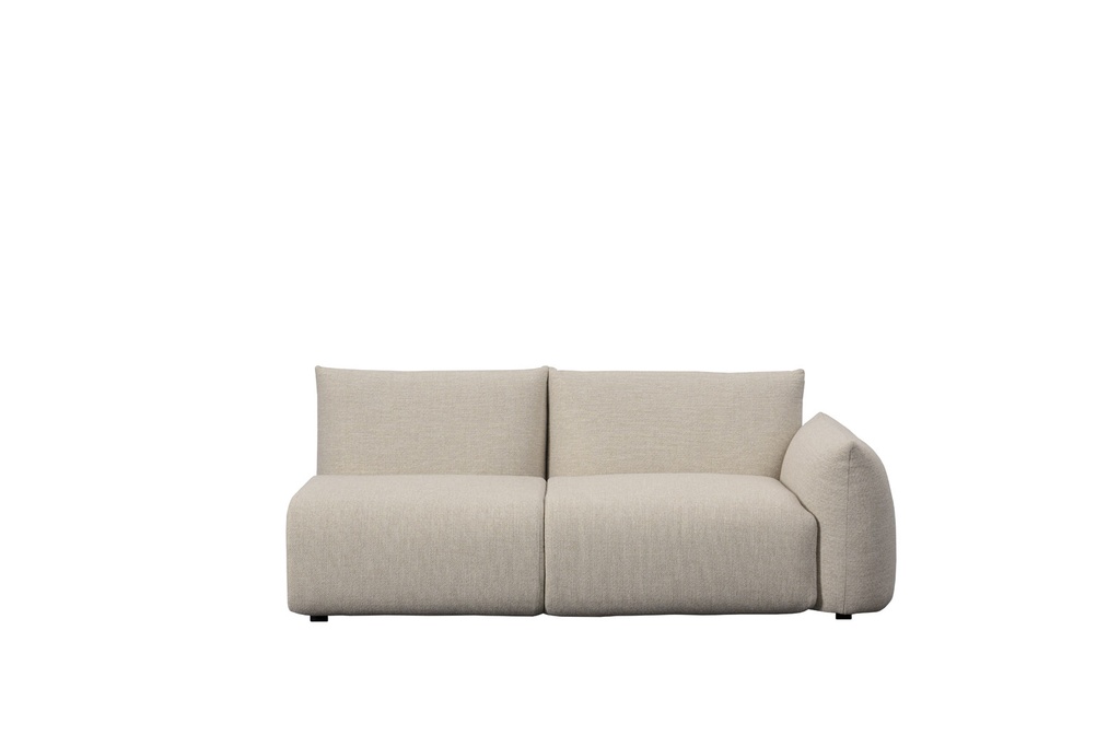 Módulo 2 plazas Riverside beige brazo derecho (VF)