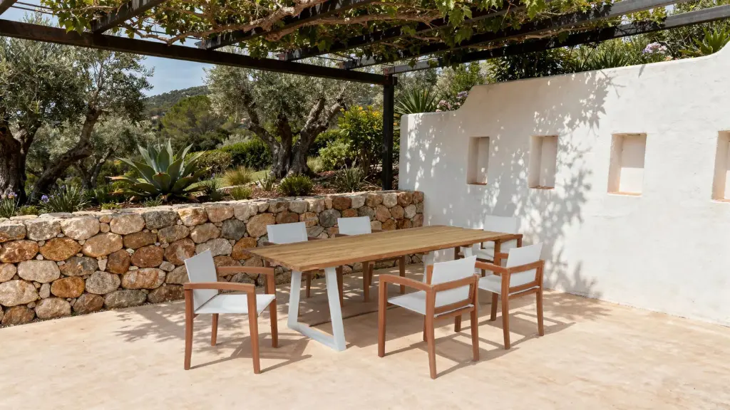 (PROMO)SET COMEDOR MONDA 7PCS (100102031 X6 + 100301085 X1)