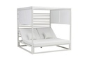 Panneau solaire pour lit de repos  Edna blanc