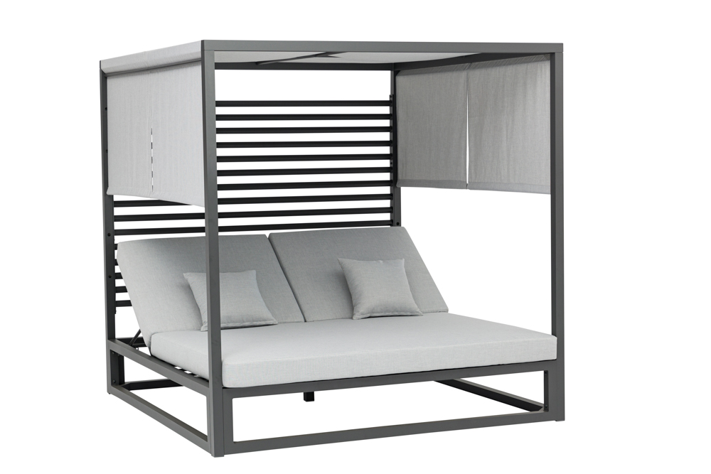 Painel solar para sofá-cama Edna antracite