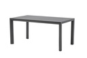 Table fixe Byron 160 cm en aluminium anthacite