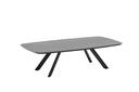 Mesa de centro Anmore, alumínio antracite