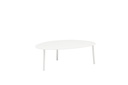 Mesa de centro Walga, alumínio branco