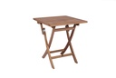 Mesa dobrável quadrada Naga 70x70 cm