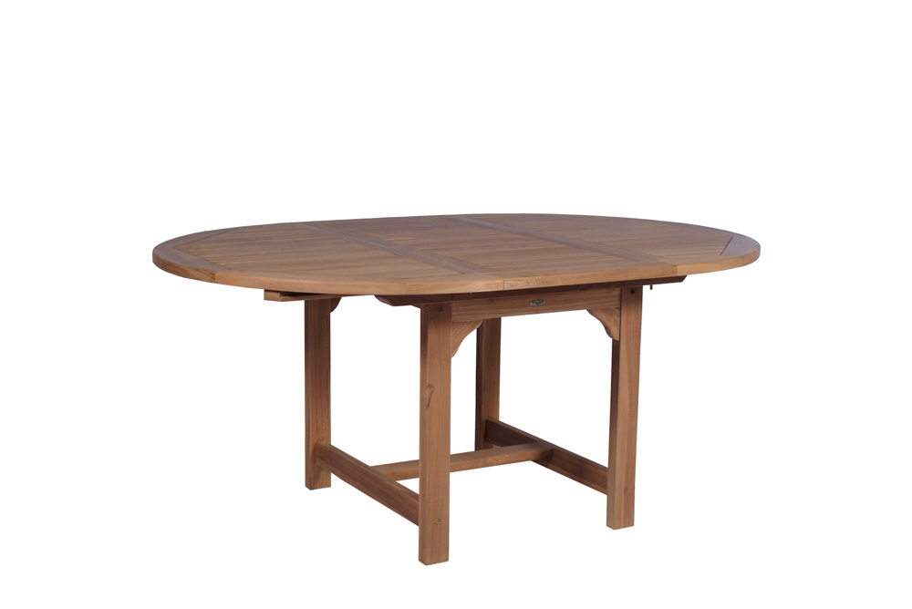 Mesa redonda extensible Naga 120/170 cm