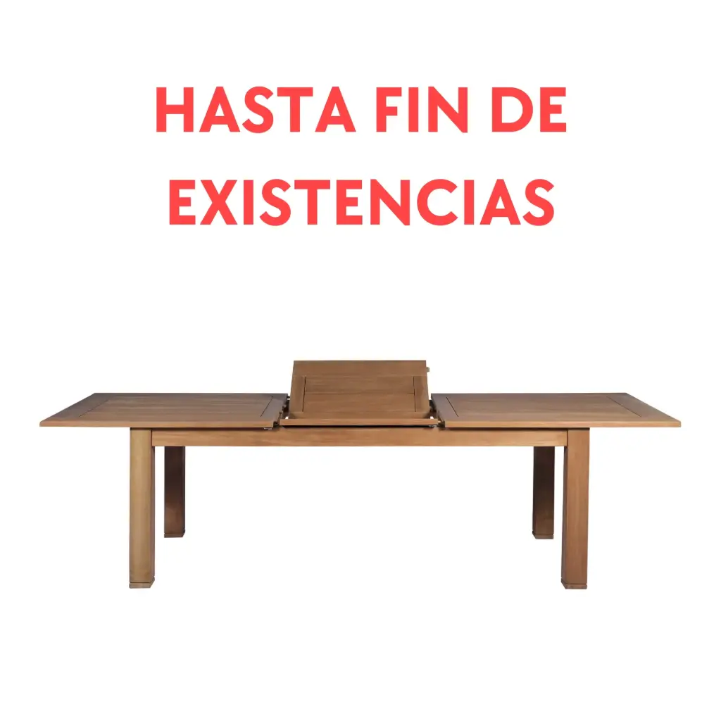 Table extensible Candon 100x210/280 cm