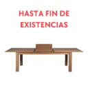 Candon extendable table 100x210/280 cm