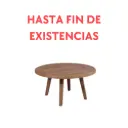 Mesa de centro redonda Danao Ø 90 cm