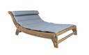Daybed Lalong en teck recyclé.