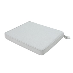 [100801001] Seat cushion 45x36x5 cm light grey colour