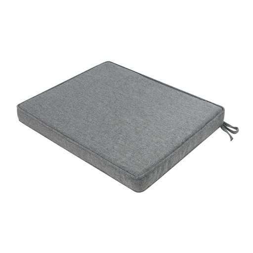 [100801002] Cojín de asiento 45x36x5 cm color gris oscuro.