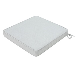 [100801003] Seat cushion 36x36x5 cm light grey colour