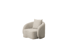 [100201002] SOFA 1 PLAZA CORINTO NATURAL GREY