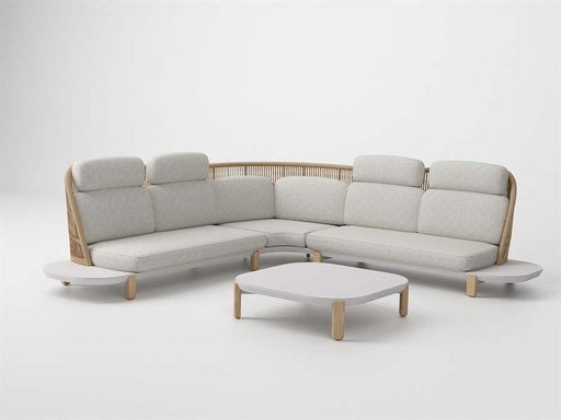 [101001003] Rashdoo corner sofa set
