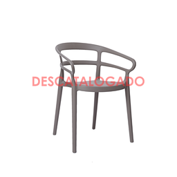 [100101006] Silla con brazos surf taupe