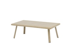 [100302005] Coffee table Harmony aluminium wood effect