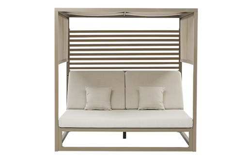 [100502016] Panneau solaire pour lit de repos  Edna taupe