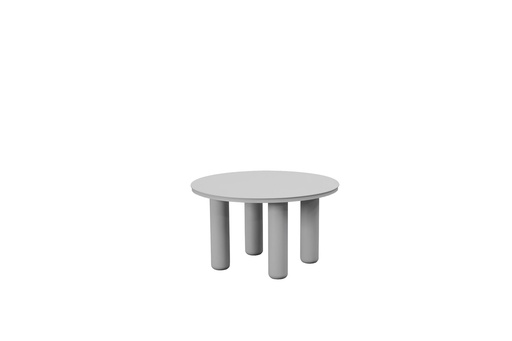 [100302075] Table d'appoint Riverside Ø 71x40 cm blanc