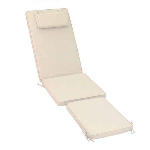 [100802009] Almofada para espreguiçadeira Danao 50x190x5 cm bege