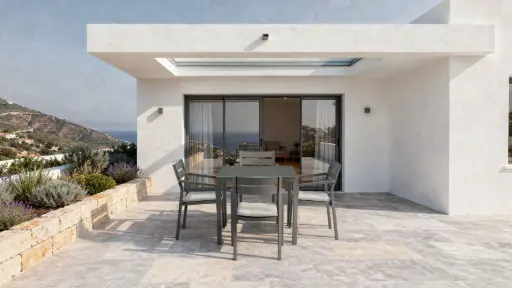 [120101026] (PROMO)SET COMEDOR RIAN 5PCS (100301018 X1 + 100101027 X4)