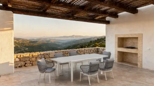 [120101018] (PROMO)SET COMEDOR IBI 7PCS (100102010 X6 + 100301029 X1)