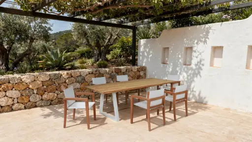 [120101020] (PROMO)SET COMEDOR MONDA 7PCS (100102031 X6 + 100301085 X1)