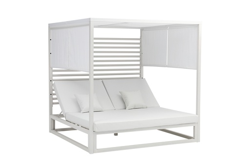 [100502005] Panneau solaire pour lit de repos  Edna blanc