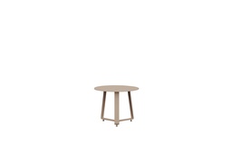 [100303026] Mesa auxiliar Bangor Ø 45 cm aluminio taupe