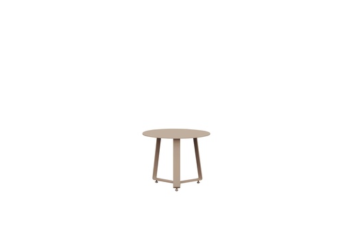 [100303026] Mesa de apoio Bangor Ø 45 cm alumínio taupe