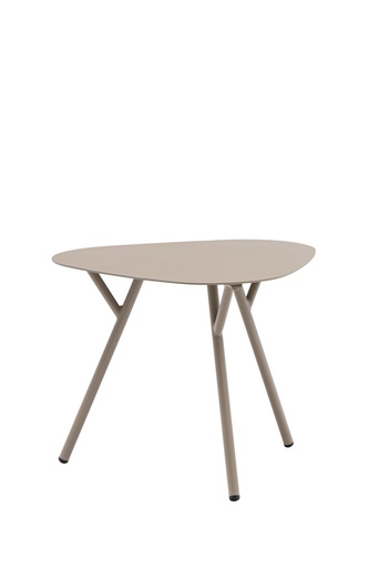 [100303032] Mesa de apoio Galt Ø 60 alumínio taupe