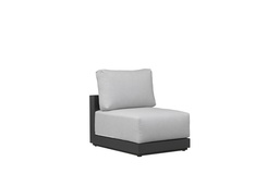 [100202042] Extension module Onix anthracite aluminium with medium grey cushions