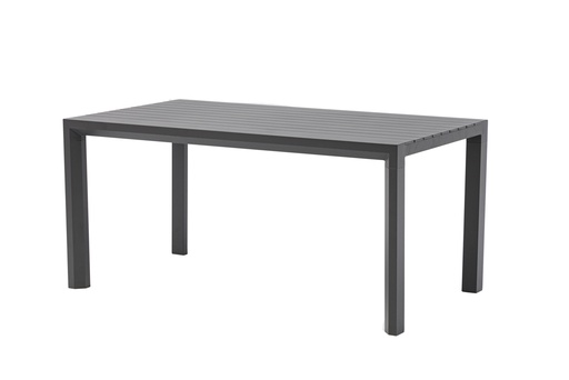 [100301042] Mesa fixa Byron de 160 cm em alumínio antracite