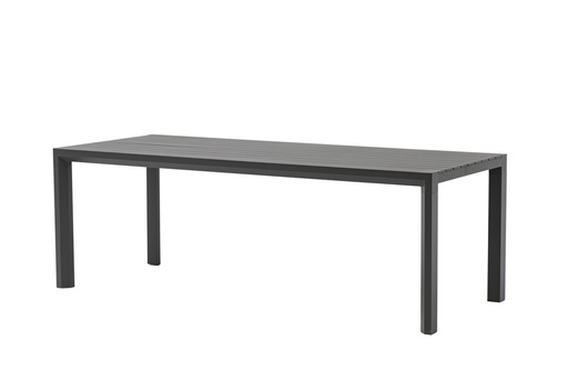[100301044] Mesa fija Byron 220 cm aluminio antracita