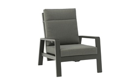 [100202046] Albury 1 seater sofa in anthracite aluminium