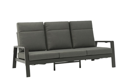 [100202047] Albury 3-seater sofa, anthracite aluminum