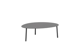 [100302023] Mesa de centro  Walga aluminio antracita