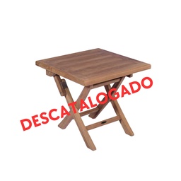 [100303038] Mesa auxiliar plegable Danao 50x50 cm