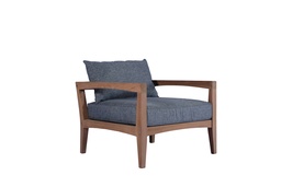 [100202058] Roxas 1 seater sofa with dark grey cushions